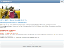 Tablet Screenshot of kultura-hamburg.de